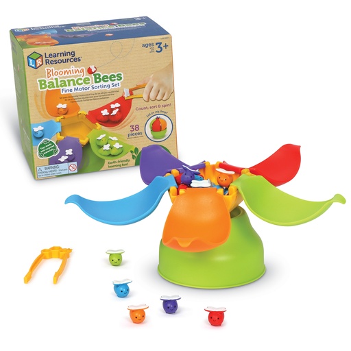 [3607 LER] Balancing Bees Fine Motor Sorting Set