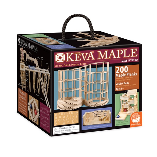 [58077 MWA] Keva Maple Plank Set, 200 piece