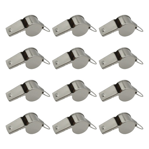 [501 CHS] Metal Whistle, Set of 12