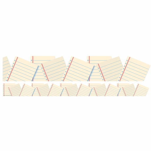 [846363 EU] Notebook Paper  Deco Trim - Extra Wide
