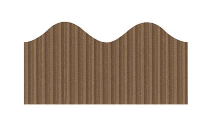 [37026 PAC] Brown 2.25" X 50' Bordette Roll