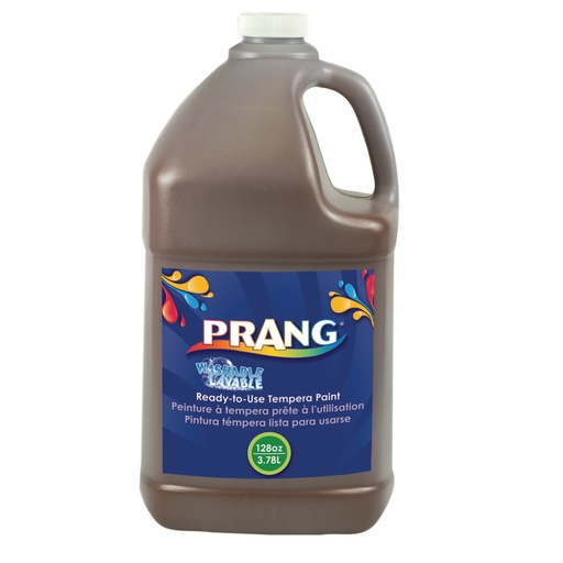 [10608 DIX] Prang Brown Gallon Washable Paint