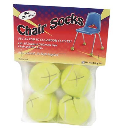 [231 TPG] Chair Socks 36 Pack of 4