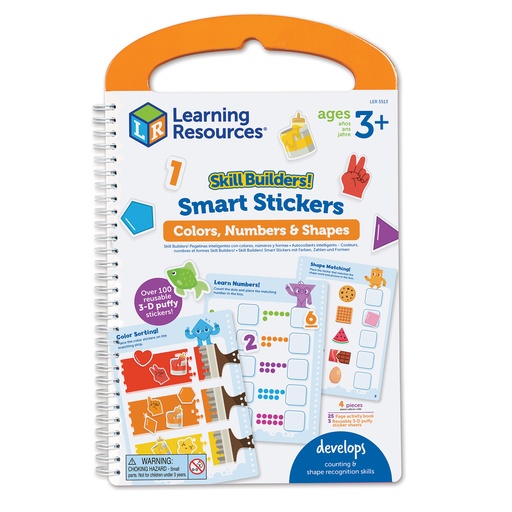 [5513 LER] SB Smart Stickers- Numbers, Shapes, Colors