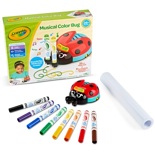 [811543 BIN] Musical Doodle Bug Coloring Toy