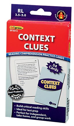 [63072 TCR] Context Clues Reading Comprehension Blue Level