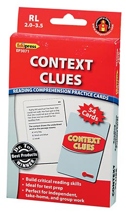 [63071 TCR] Context Clues Reading Comprehension Red Level