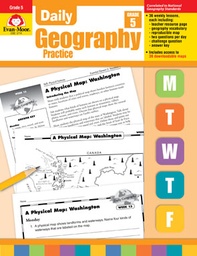 [3714 EMC] Daily Geography Practice Grade 5