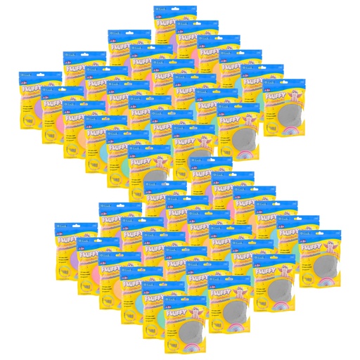 [3354 BAZ] 2 oz. Pastel Colors Air Dry Modeling Clay 48 Packs