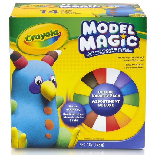[232403 BIN] 0.5oz. Model Magic Variety Pack 9 Colors 14 Count