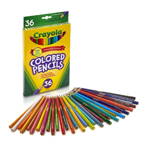 [4036 BIN] Colored Pencils 36 Colors