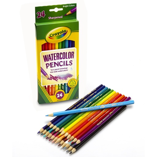 [4304 BIN] Watercolor Pencils 24 Count