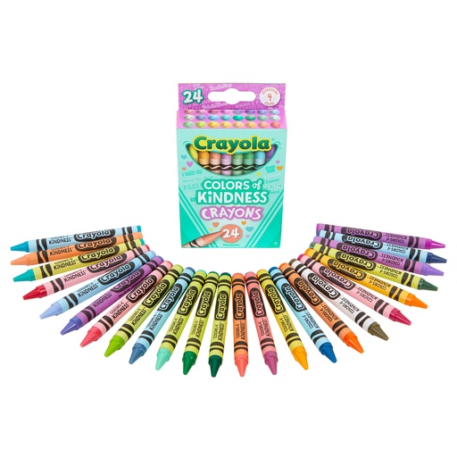 [520130 BIN] Colors of Kindness Crayons Pack of 24
