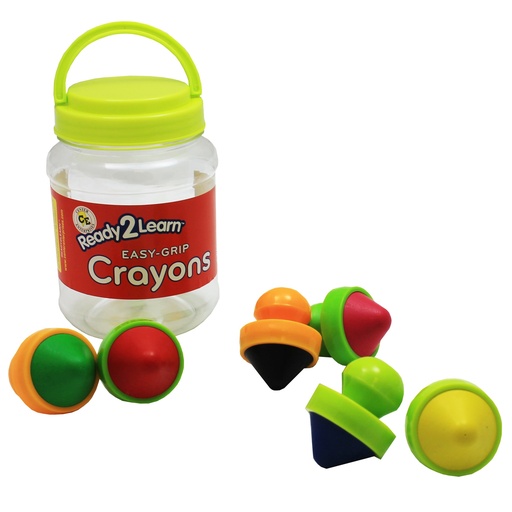 [6911 CE] Easy Grip Crayons 6 Colors 