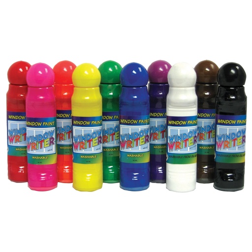 [75556 CV] Window Writers Paint 10 Colors