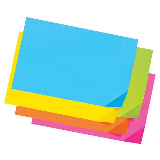 [1712 PAC] Super Bright Assorted 12" x 18" Tagboard 100 Sheets