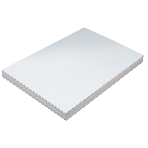 [5214 PAC] White  12" x 18" Heavyweight Tagboard 100 Sheets