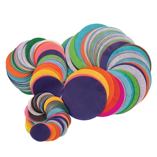 [58530 PAC] Assorted Bleeding Tissue Circles Assortment 2,250 Circles