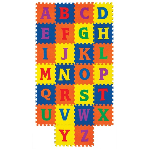 [AC4353 PAC] Alphabet 12" x 12" Carpet Tiles 26 Count