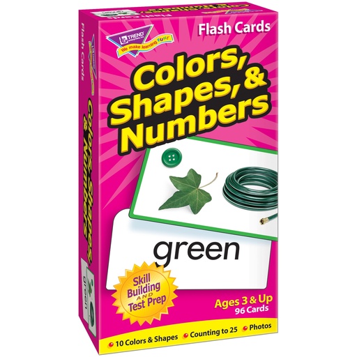 [53011 T] Colors, Shapes, & Numbers Skill Drill Flash Cards