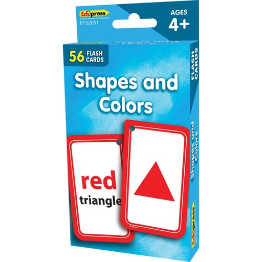 [62051 TCR] Shapes and Colors Flash Cards