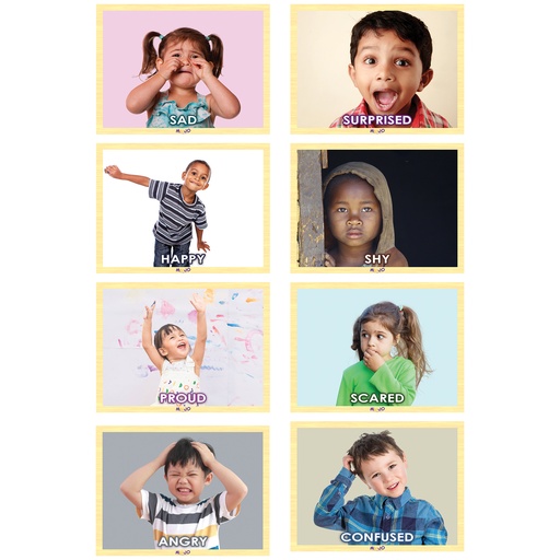 [345407 MJ] Range of Emotions 8 Pieces Puzzle Set