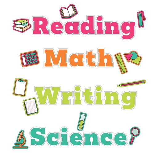 [110570 CD] Wall Signs for Core Subjects Bulletin Board Set
