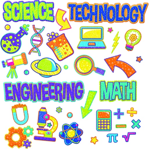 [847775 EU] Color My World STEM Mini Bulletin Board Set