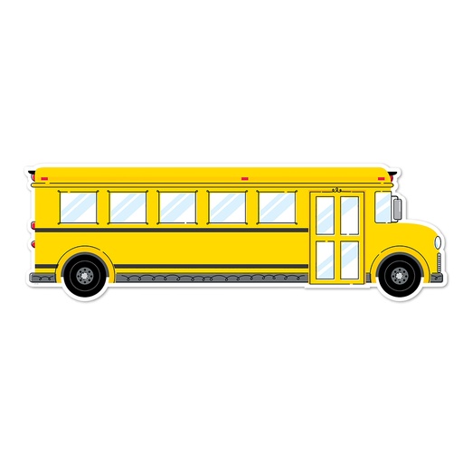 [10938 CTP] Core Decor School Bus Giant Banner