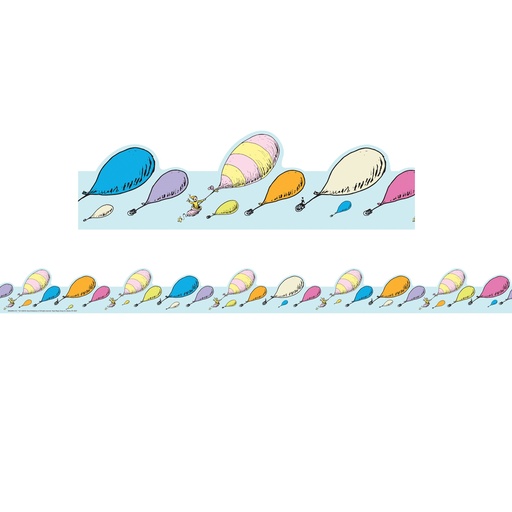[846309 EU] Oh the Places You'll Go Extra-Wide Deco Trim® 37 Feet