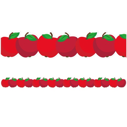 [846334 EU] Apple Die-Cut Extra Wide Deco Trim® 37 Feet