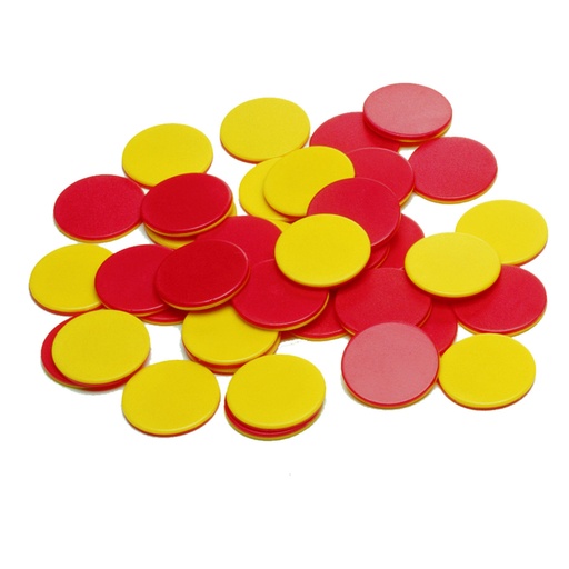 [7209 CTU] Plastic Two-Color Counters Set of 200