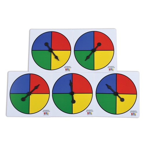 [7352 CTU] Four-Color Spinners Set of 5