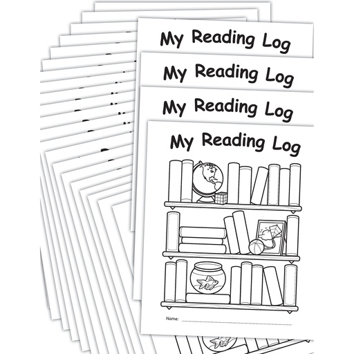 [62145 EP] My Own Books: My Reading Log Pack of 25