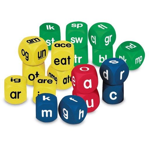 [0589 LER] Foam Phonics Cubes Classpack Set