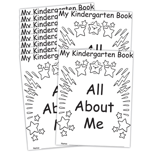 [62019 EP] My Own Books™: My Kindergarten Book All About Me 10-Pack