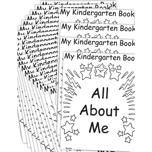 [62020 EP] My Own Books™: My Kindergarten Book All About Me 25-Pack