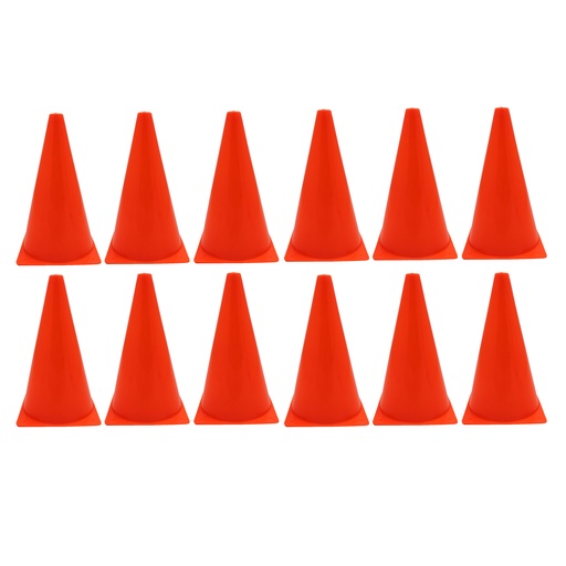 [SC9-12 MAS] Orange 9" Safety Cones Pack of 12