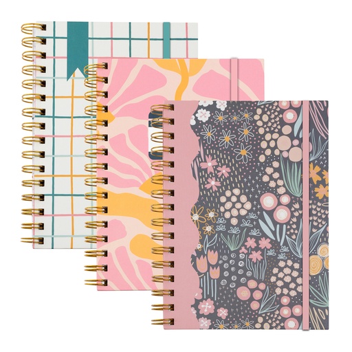 [24002 CL] Signature Series™ Assorted Designs Journals Pack of 3