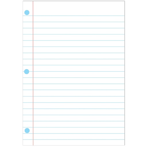 [10128 ASH] Magnetic Notebook Page 8.5" x 11"