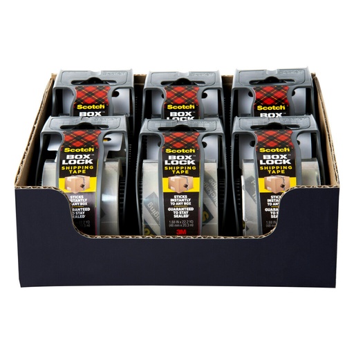 [1956 MMM] 1.88 in x 22.2 yd Shipping Packaging Tape Pack of 6