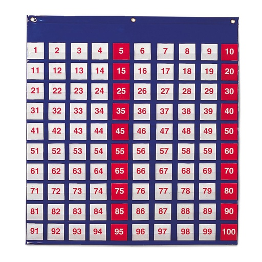 [2208 LER] Hundreds Pocket Chart