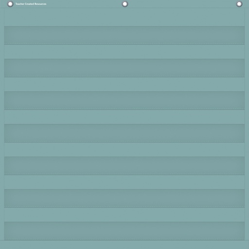 [20101 TCR] Calming Blue 7 Pocket Chart