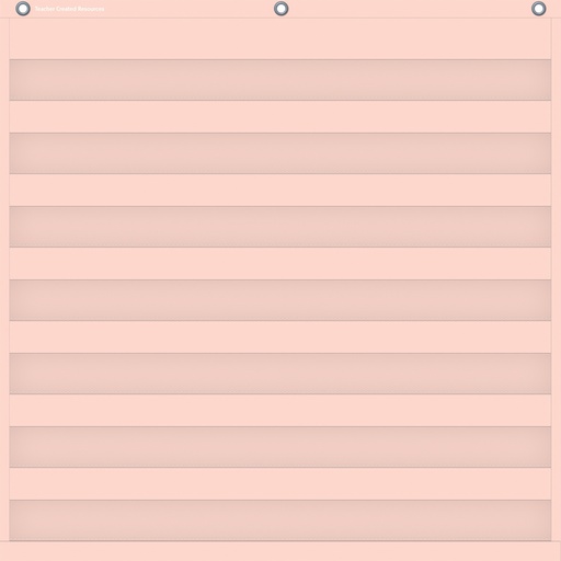 [20102 TCR] Blush 7 Pocket Chart