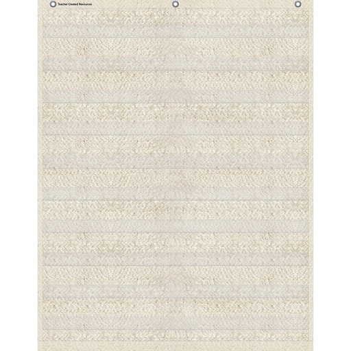 [20105 TCR] Woven 10 Pocket Chart