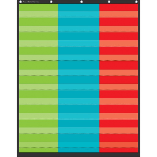 [20324 TCR] 3 Column Pocket Chart