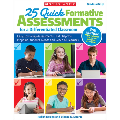 [813516 SC] 25 Quick Formative Assessments for a Differentiated Classroom