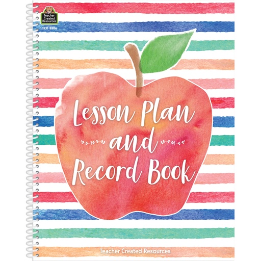 [3586 TCR] Watercolor Lesson Plan and Record Book