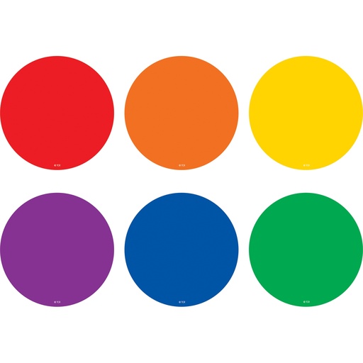 [77048 TCR] Colorful Circles Spot On® Carpet Markers