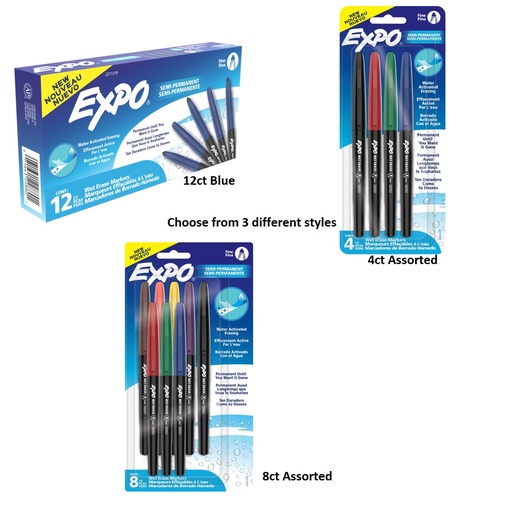 Fine Expo Wet Erase Markers